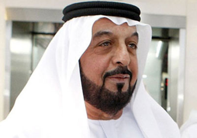 الشيخ خليفة بن زايد آل نهيان رئيس الإمارات